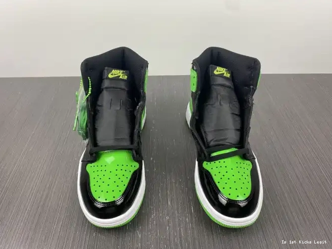 Jordan 1 High Air Pine 555088-030 Green OG 0615